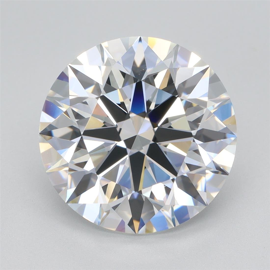 4.19ct G VVS2 Rare Carat Ideal Cut Round Lab Grown Diamond