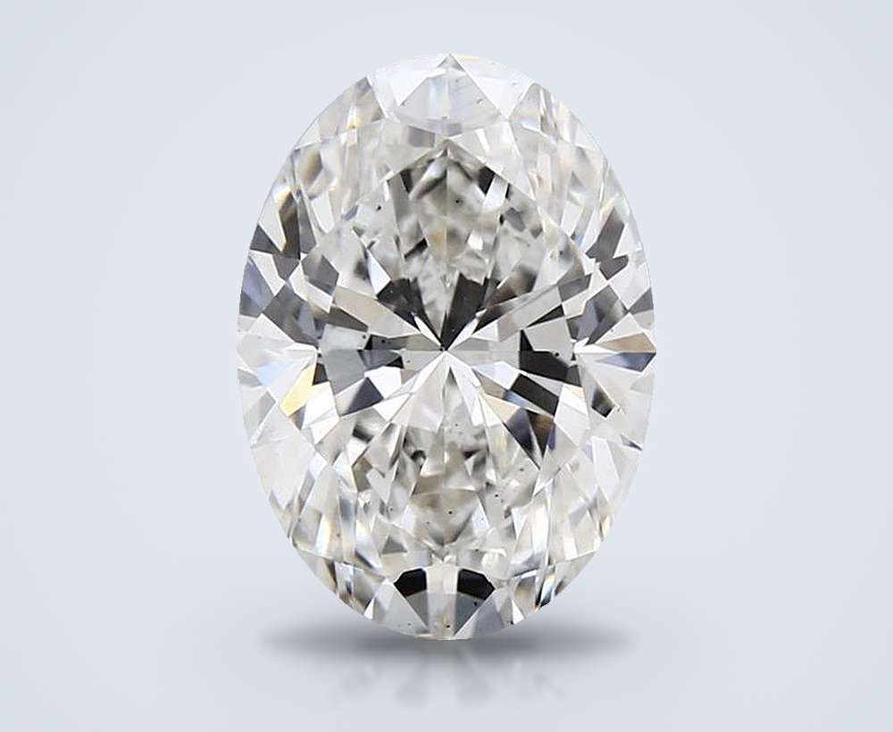 2.56 Carat Oval Lab Diamond
