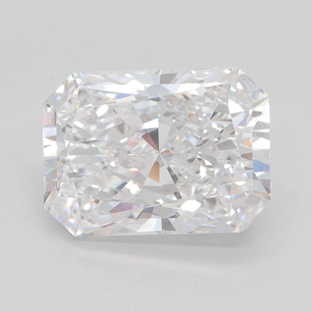 3.01ct D VS1 Rare Carat Ideal Cut Radiant Lab Grown Diamond