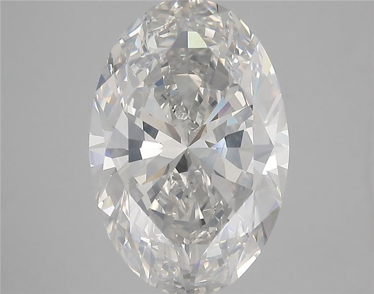 5.03ct I SI2 Rare Carat Ideal Cut Oval Diamond