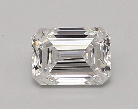 0.87ct D VVS1 Excellent Cut Emerald Lab Grown Diamond