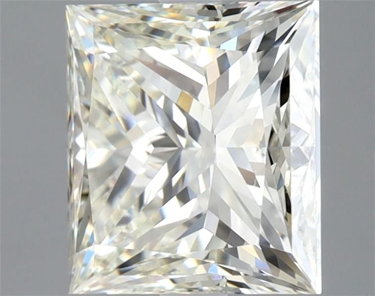 3.02ct K SI1 Excellent Cut Princess Diamond