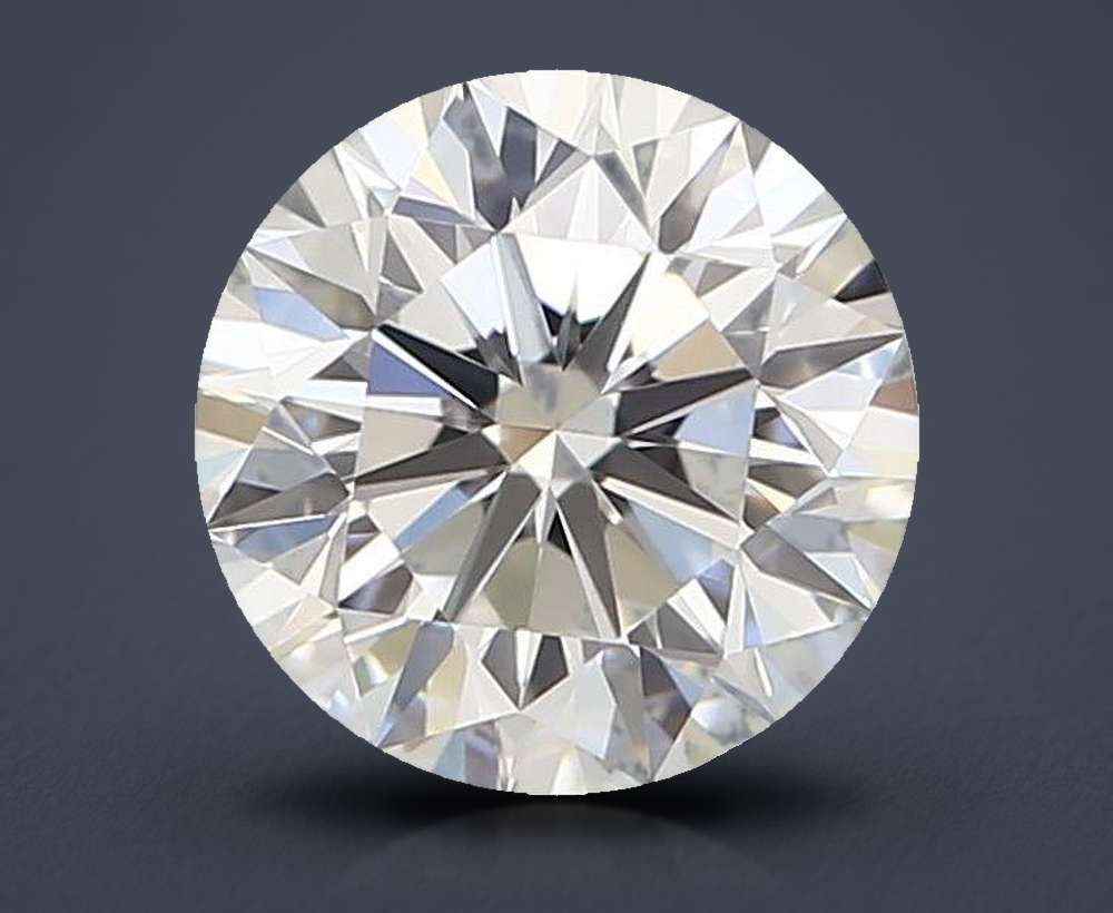 0.70 Carat Round Natural Diamond