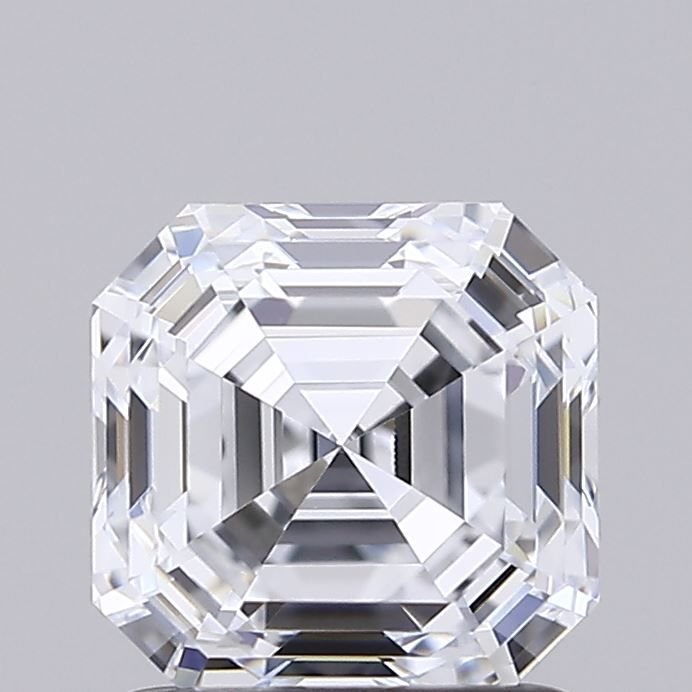 1.51ct F VVS2 Very Good Cut Asscher Lab Grown Diamond