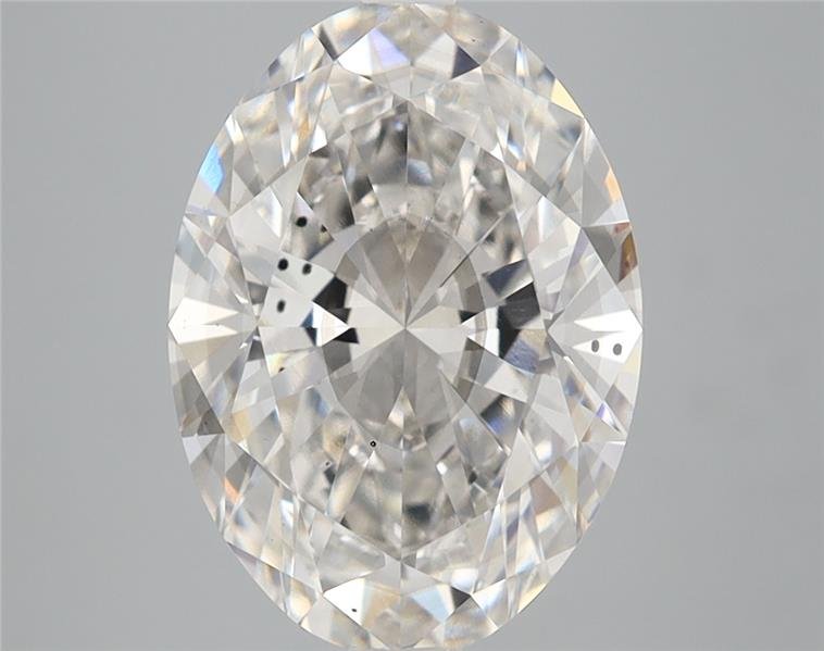 3.52ct H SI2 Rare Carat Ideal Cut Oval Lab Grown Diamond