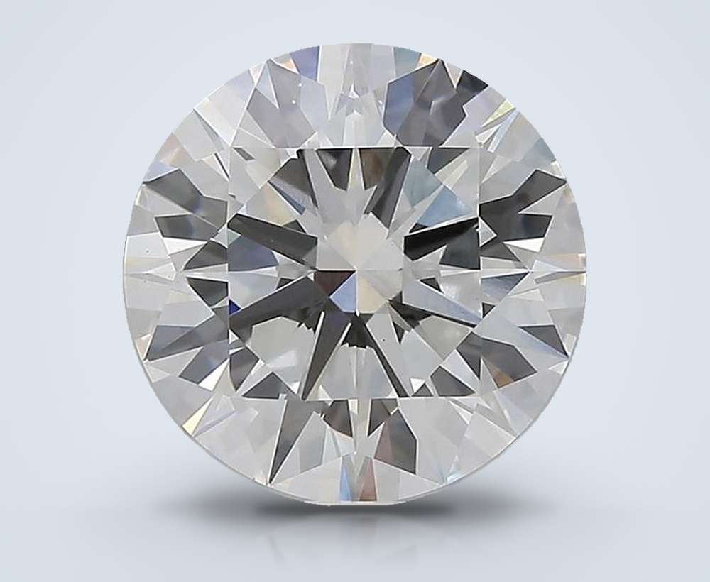 4.00 Carat Round Lab Diamond