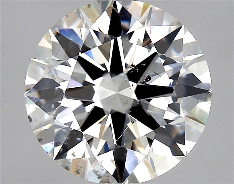 2.07ct G SI2 Rare Carat Ideal Cut Round Diamond