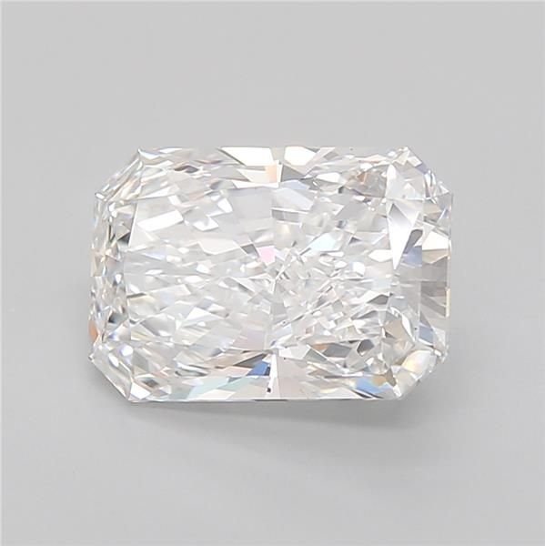 3.01ct E VS1 Rare Carat Ideal Cut Radiant Lab Grown Diamond