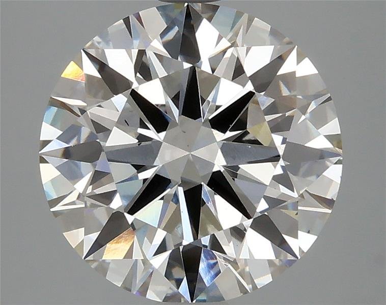 3.84ct H VS2 Rare Carat Ideal Cut Round Lab Grown Diamond