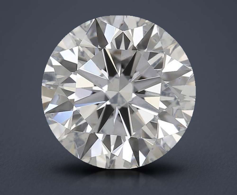 0.74 Carat Round Natural Diamond