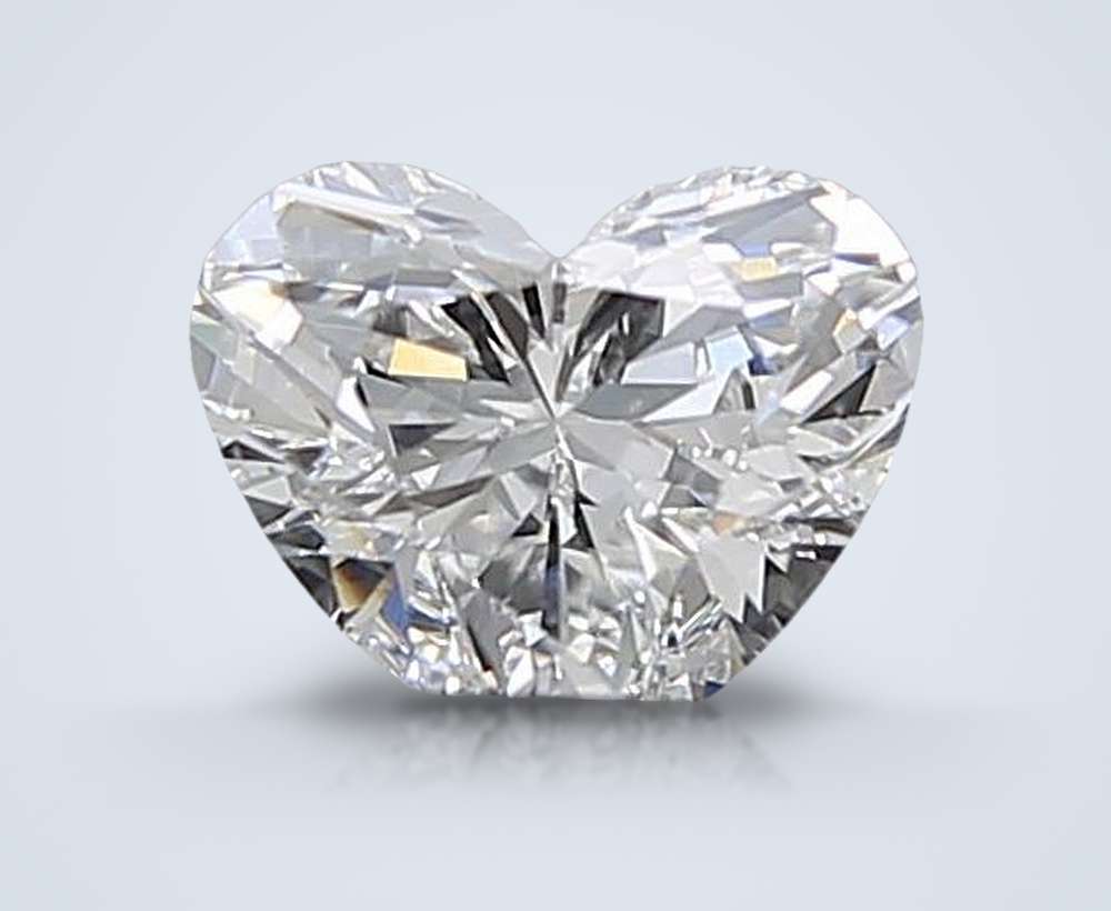 1.00 Carat Heart Lab Diamond