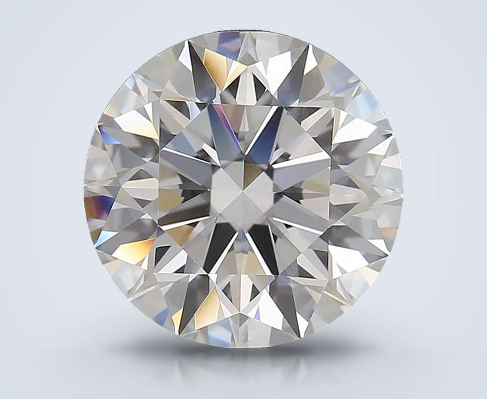 5.36 Carat Round Lab Diamond