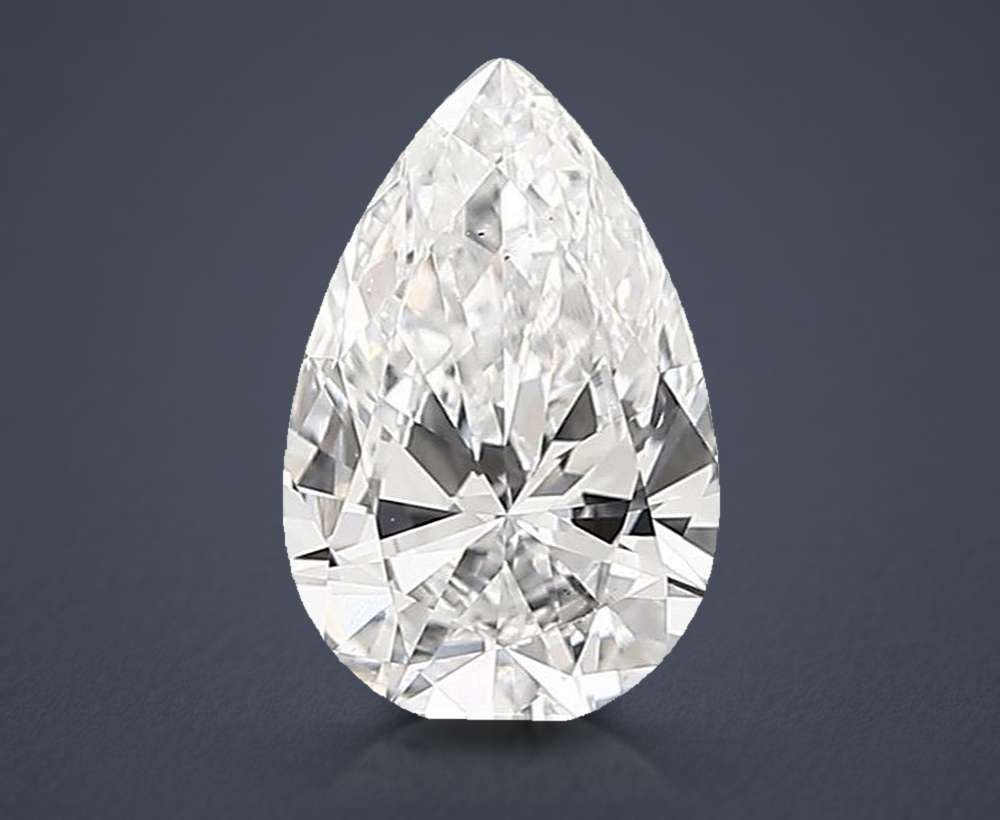 0.60 Carat Pear Lab Diamond