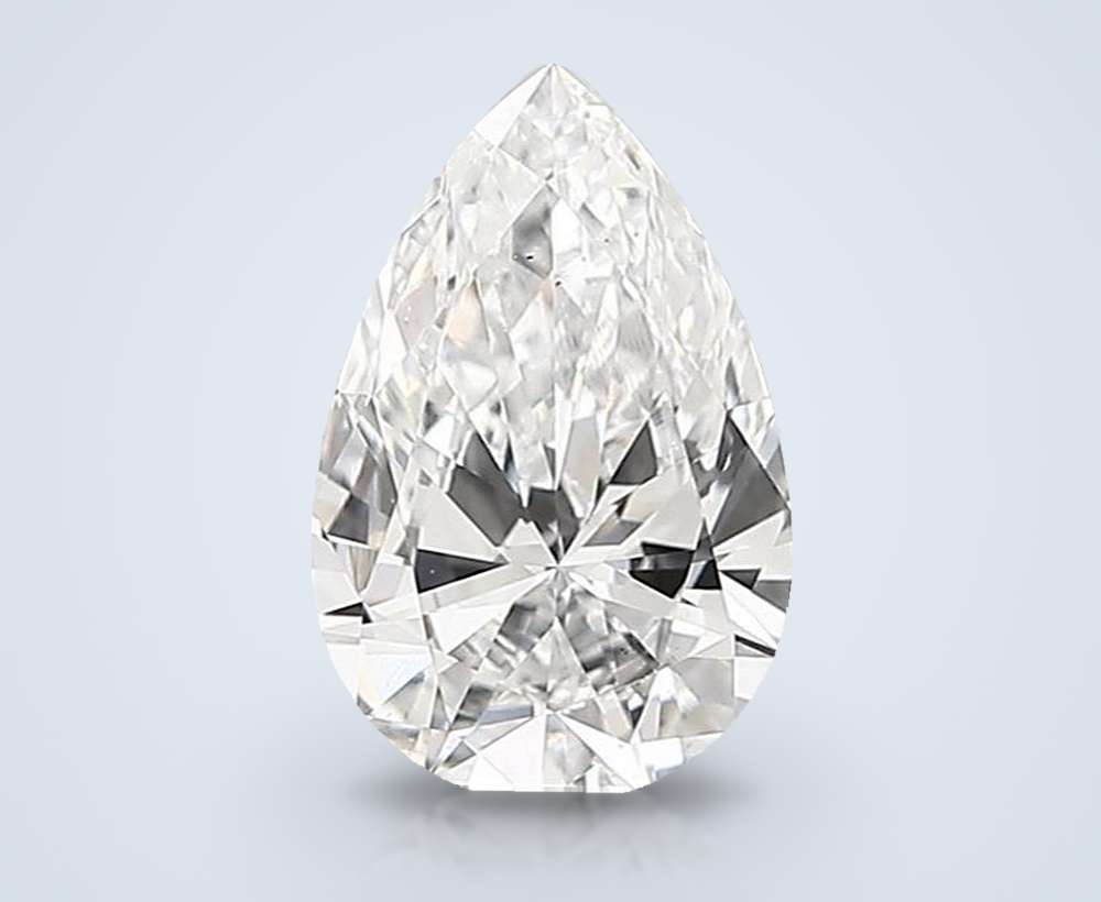 0.60 Carat Pear Lab Diamond