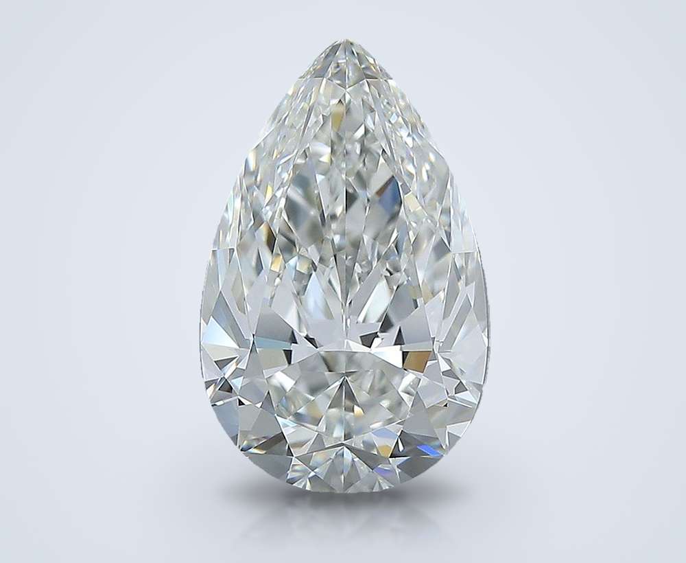 5.01 Carat Pear Natural Diamond