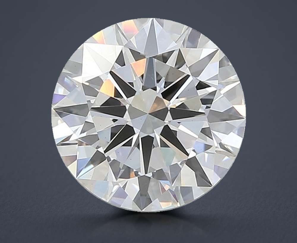 2.74 Carat Round Lab Diamond