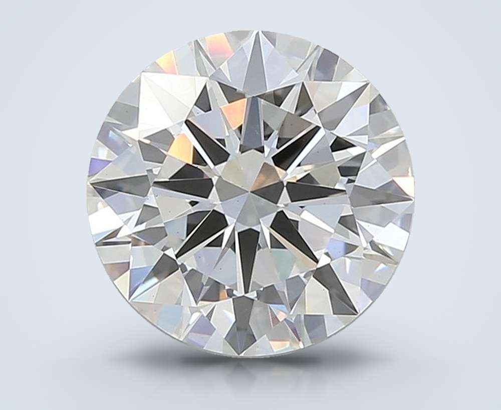 2.74 Carat Round Lab Diamond