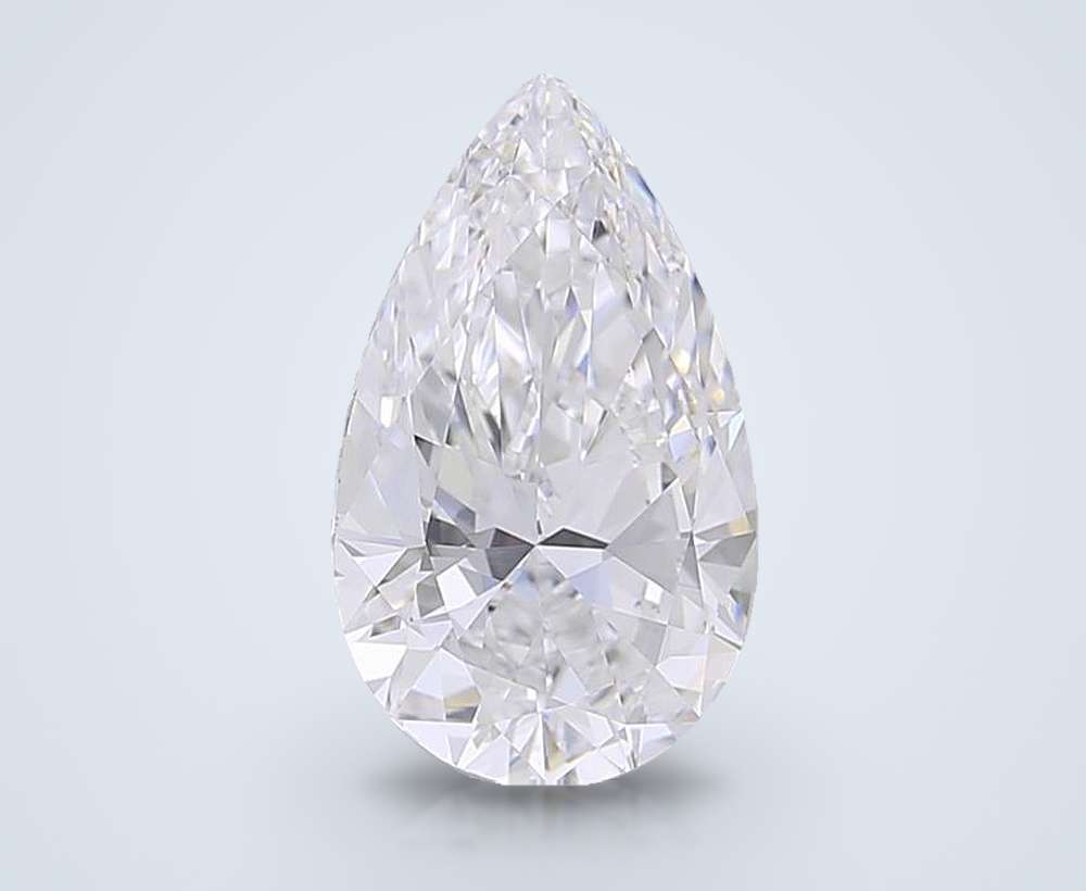 2.80 Carat Pear Lab Diamond