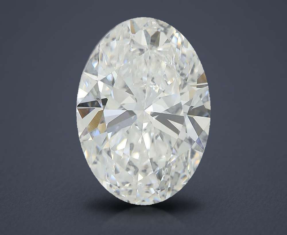 5.49 Carat Oval Lab Diamond