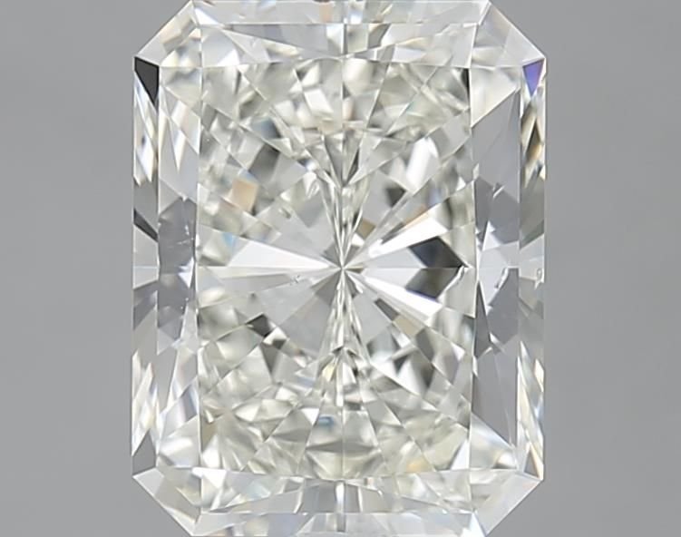 3.01ct K SI1 Rare Carat Ideal Cut Radiant Diamond