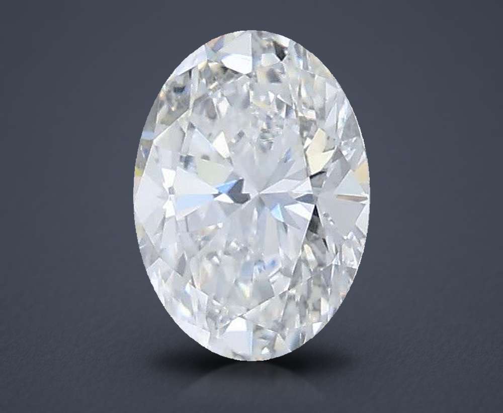 0.60 Carat Oval Lab Diamond