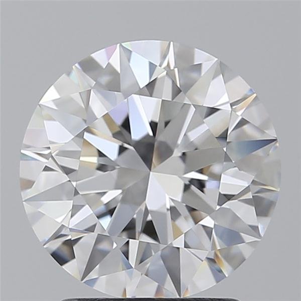 2.02ct D FL Rare Carat Ideal Cut Round Diamond