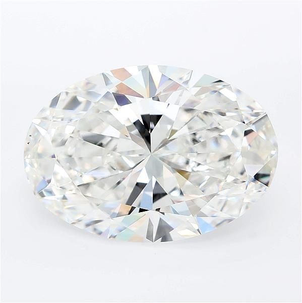8.06ct F VVS2 Rare Carat Ideal Cut Oval Lab Grown Diamond