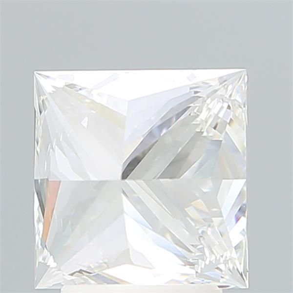 3.23ct E VS1 Rare Carat Ideal Cut Princess Lab Grown Diamond