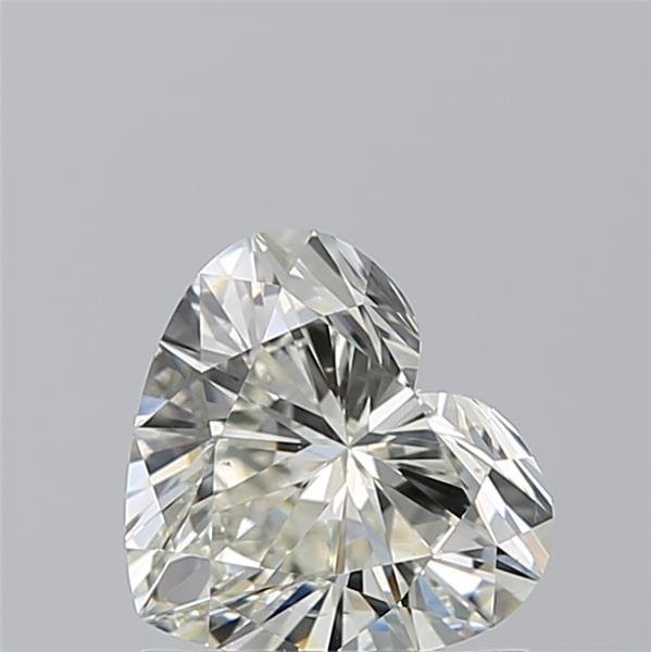 1.01ct K SI1 Rare Carat Ideal Cut Heart Diamond