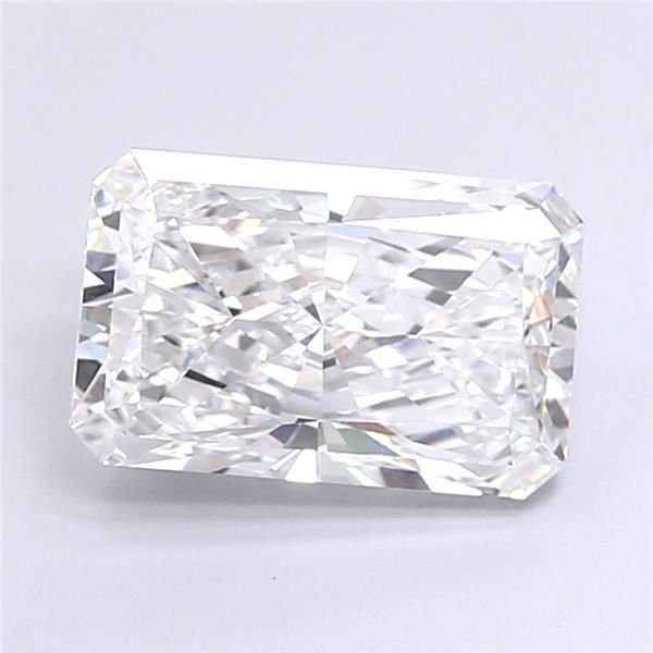 4.52ct E VVS2 Very Good Cut Radiant Lab Grown Diamond