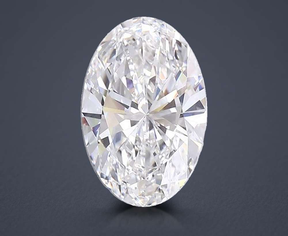 10.01 Carat Oval Lab Diamond