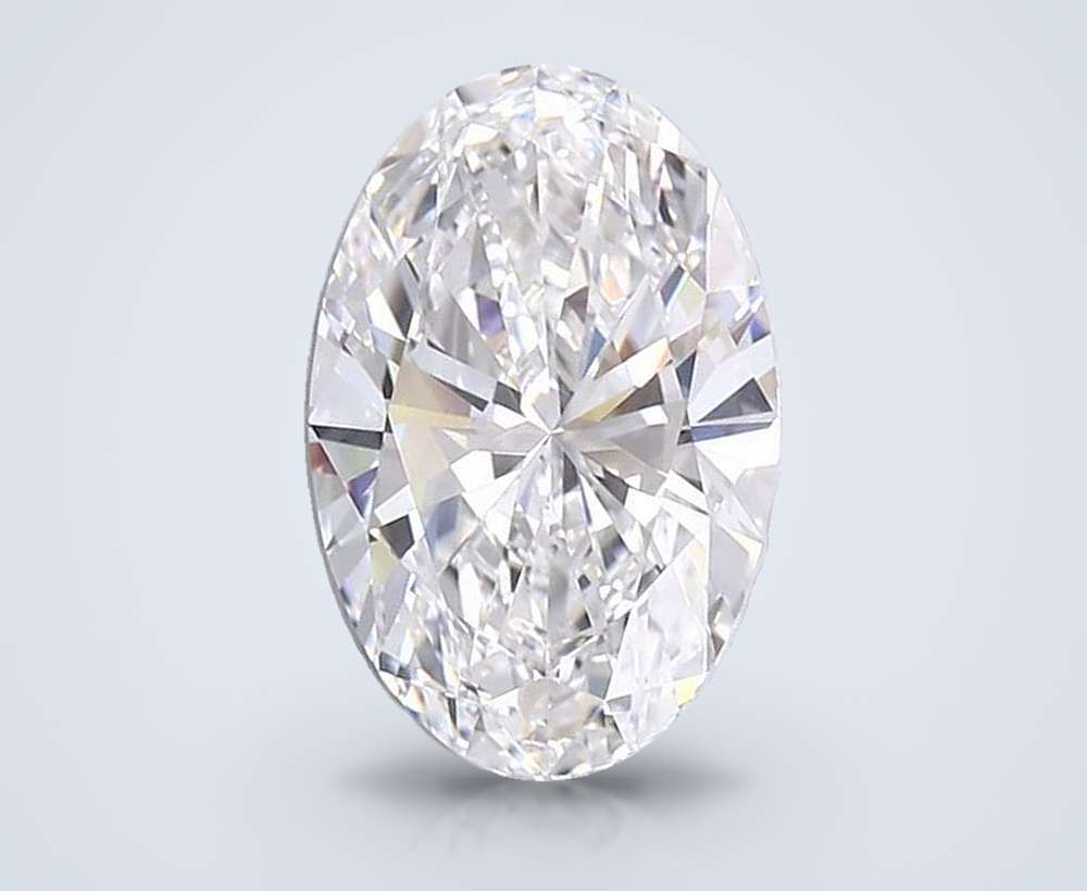 10.01 Carat Oval Lab Diamond