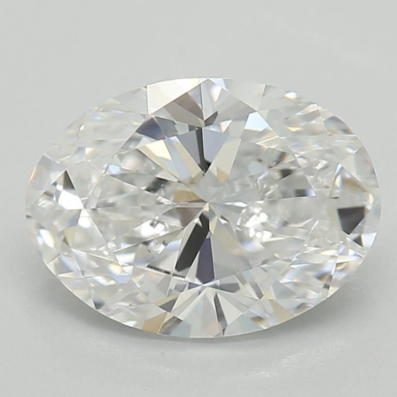 1.04ct D VS1 Rare Carat Ideal Cut Oval Lab Grown Diamond