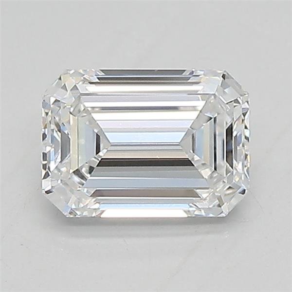 0.92ct D VVS1 Rare Carat Ideal Cut Emerald Lab Grown Diamond