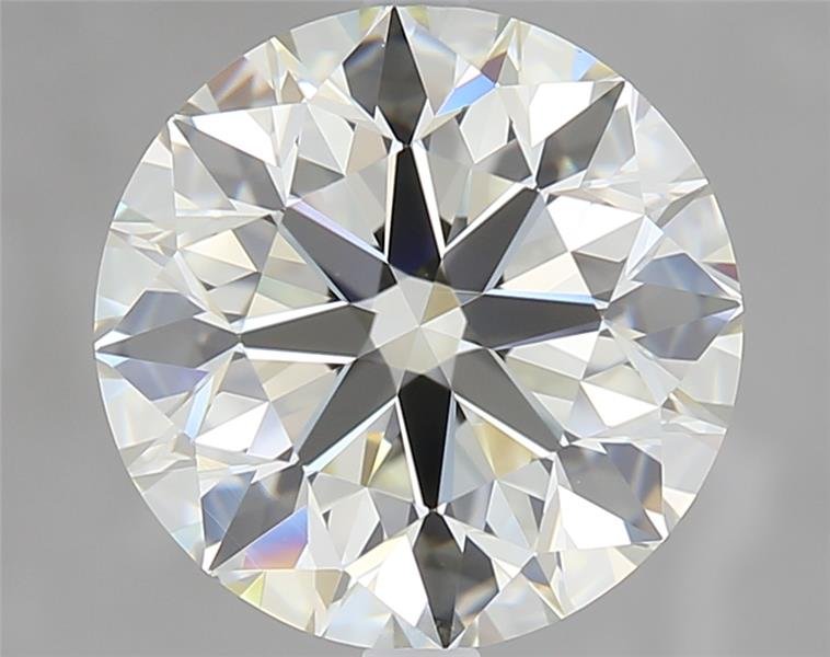 3.01ct J VVS2 Excellent Cut Round Diamond