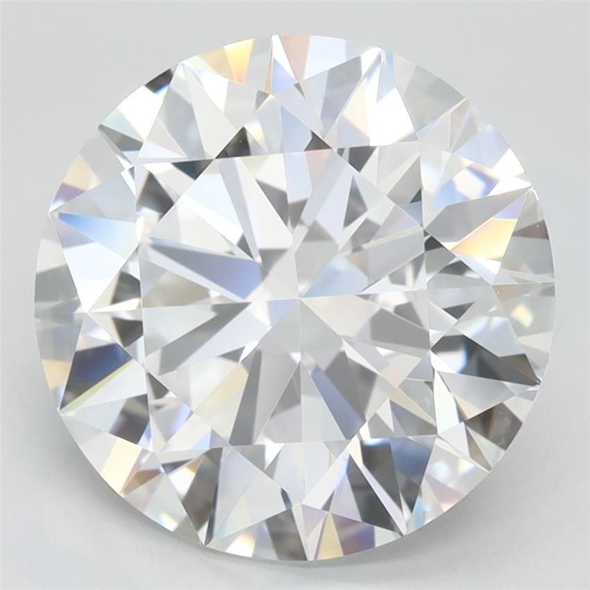 4.52ct D VVS1 Rare Carat Ideal Cut Round Lab Grown Diamond