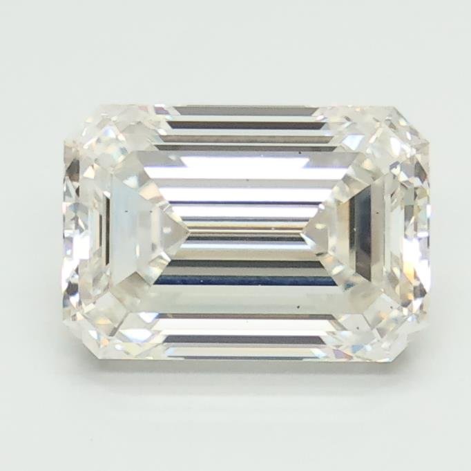 2.09ct H VS2 Rare Carat Ideal Cut Emerald Lab Grown Diamond