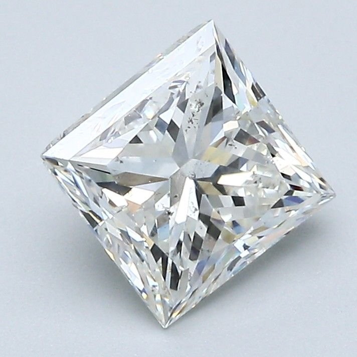 2.02ct I SI2 Good Cut Princess Diamond