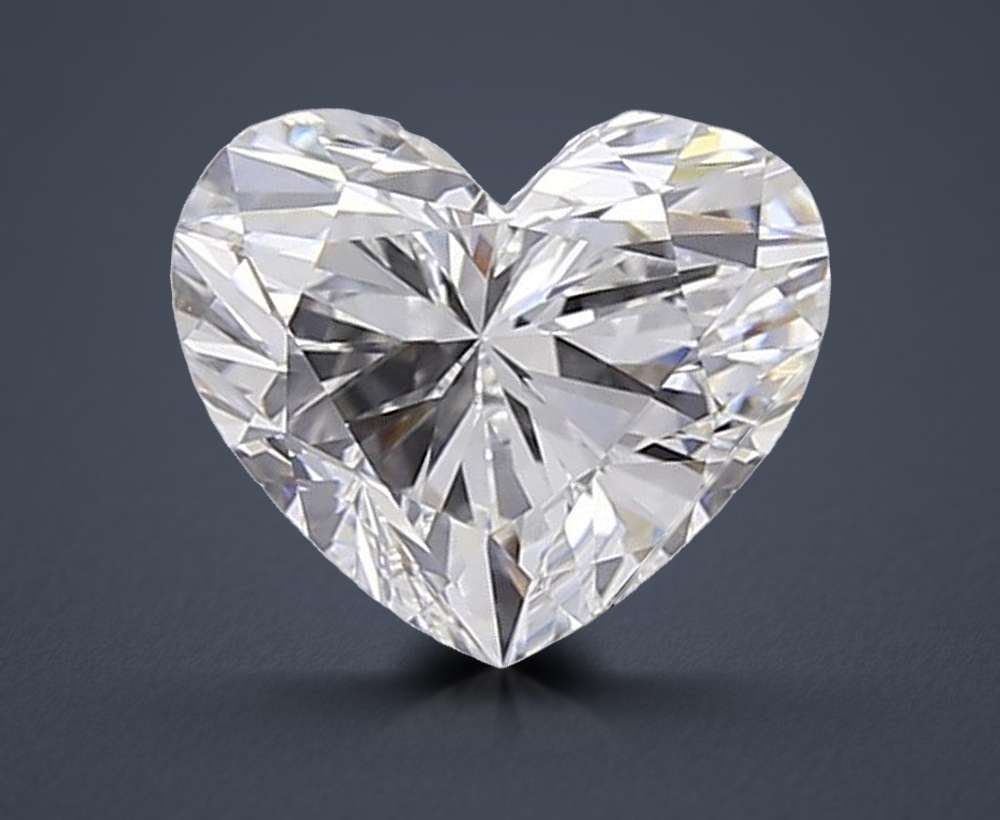 1.41 Carat Heart Lab Diamond