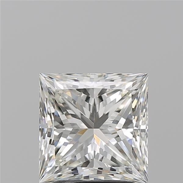 2.21ct J VS2 Rare Carat Ideal Cut Princess Diamond