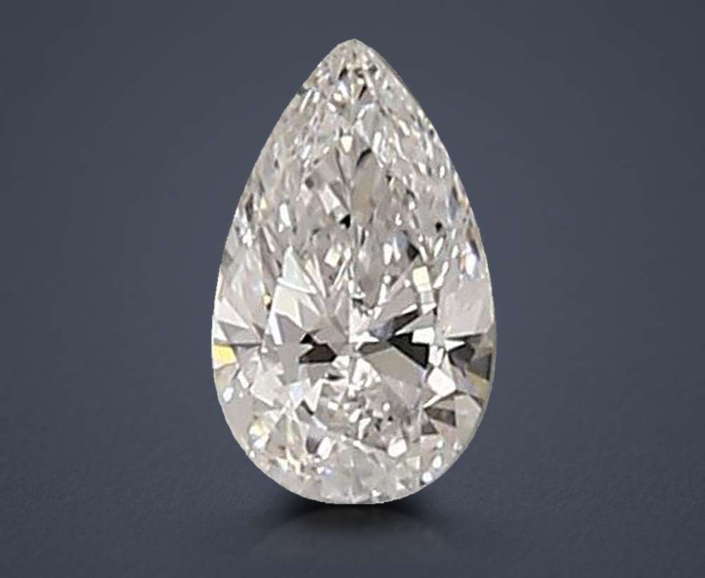 0.40 Carat Pear Lab Diamond