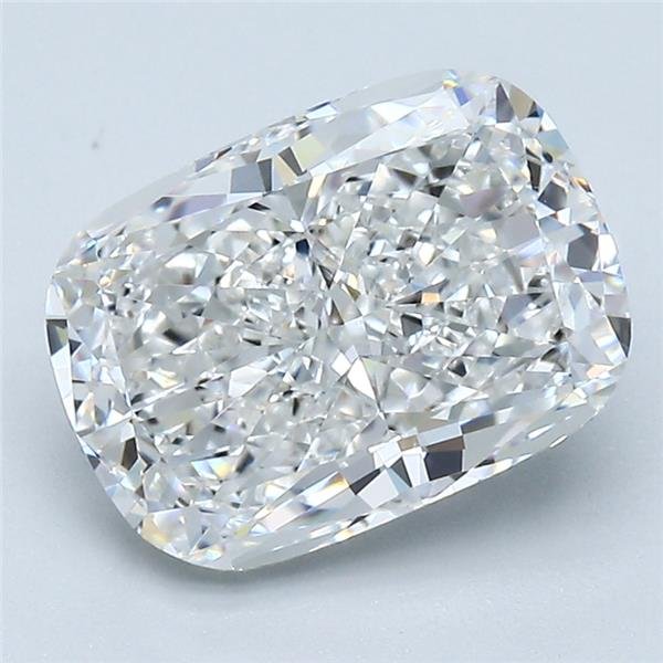 3.02ct F VS1 Very Good Cut Cushion Diamond