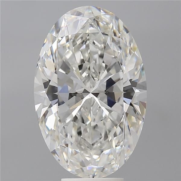 7.57 Carat Oval Lab Diamond