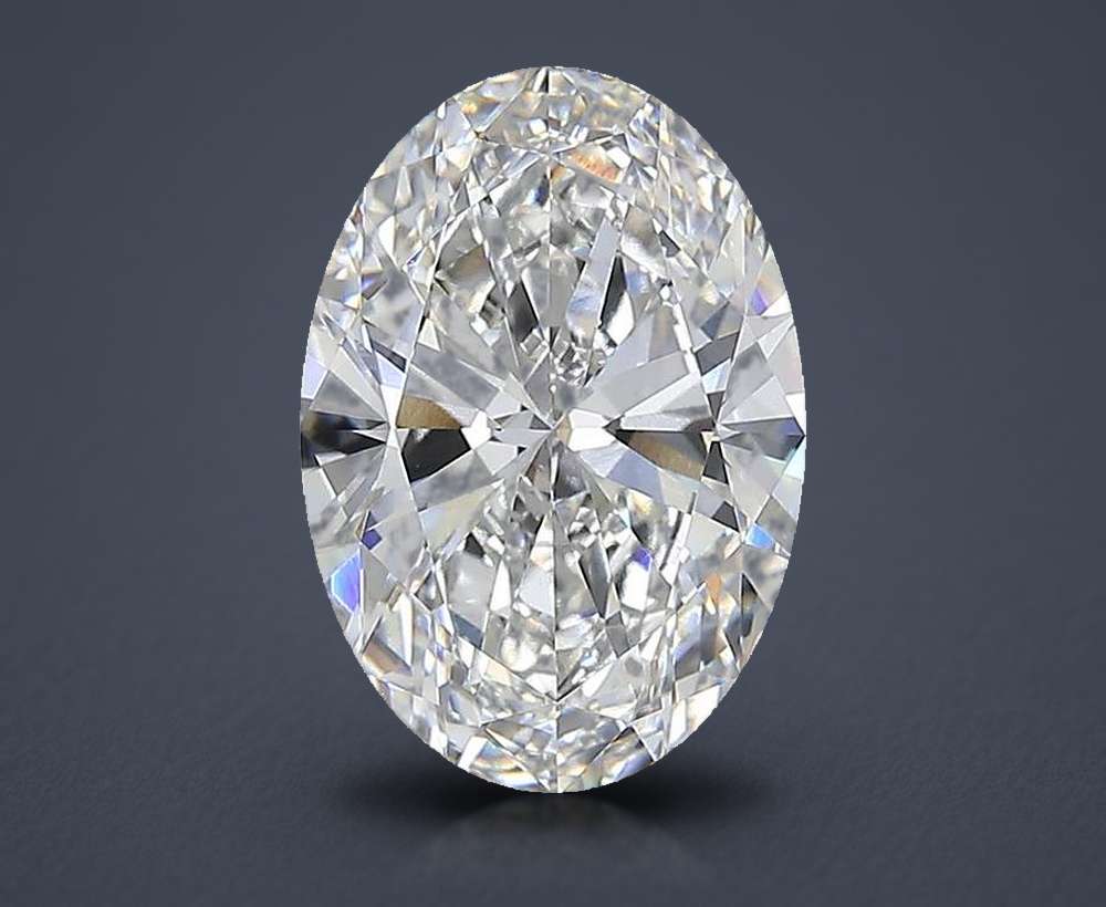 15.01 Carat Oval Lab Diamond