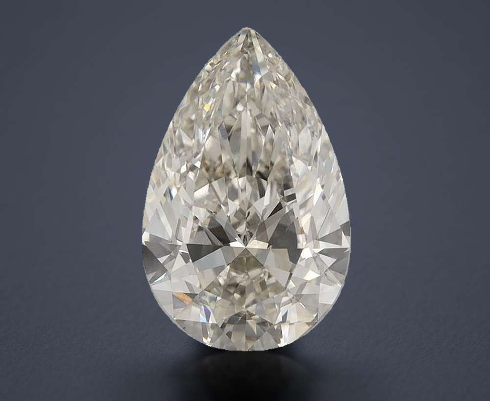 4.71 Carat Pear Lab Diamond