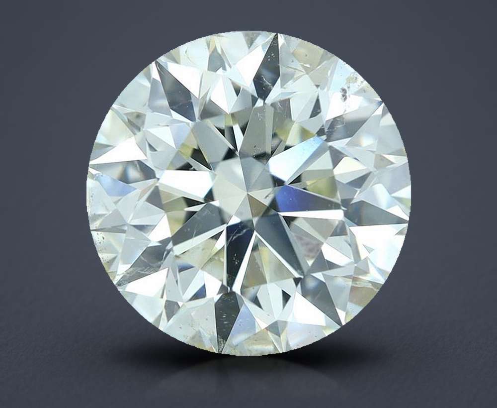 3.54 Carat Round Natural Diamond