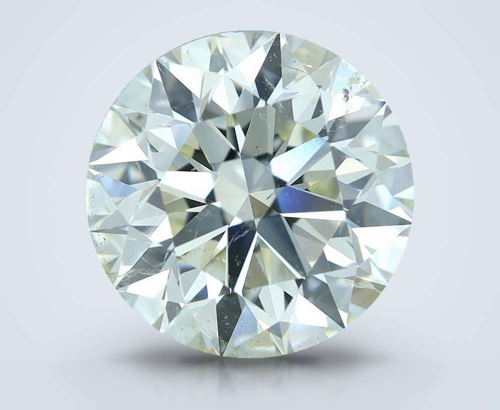 3.54 Carat Round Natural Diamond
