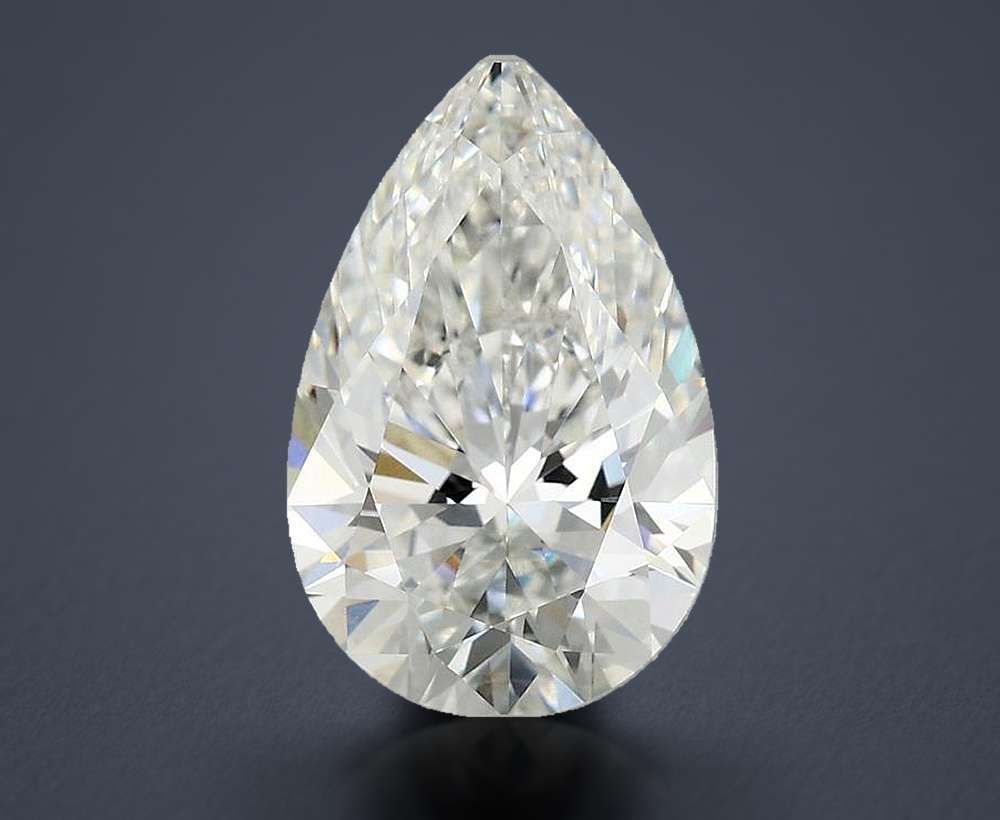 3.10 Carat Pear Lab Diamond