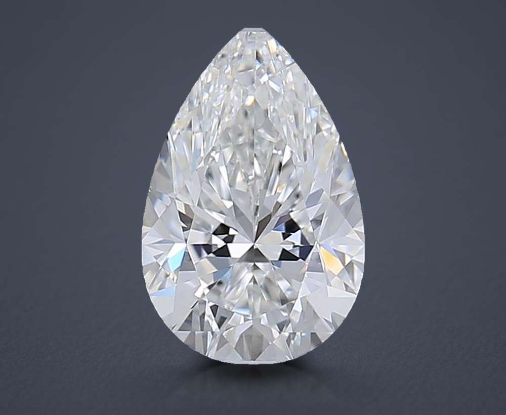 1.53 Carat Pear Lab Diamond