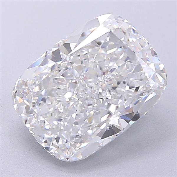 3.50ct D VS1 Very Good Cut Cushion Lab Grown Diamond